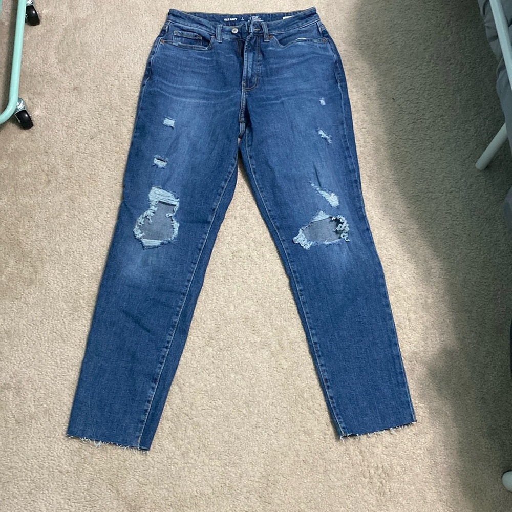 Baggy Blue Jeans- Tall